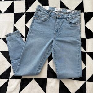 Cotton On Light Blue High-Rise Skinny Jeans
